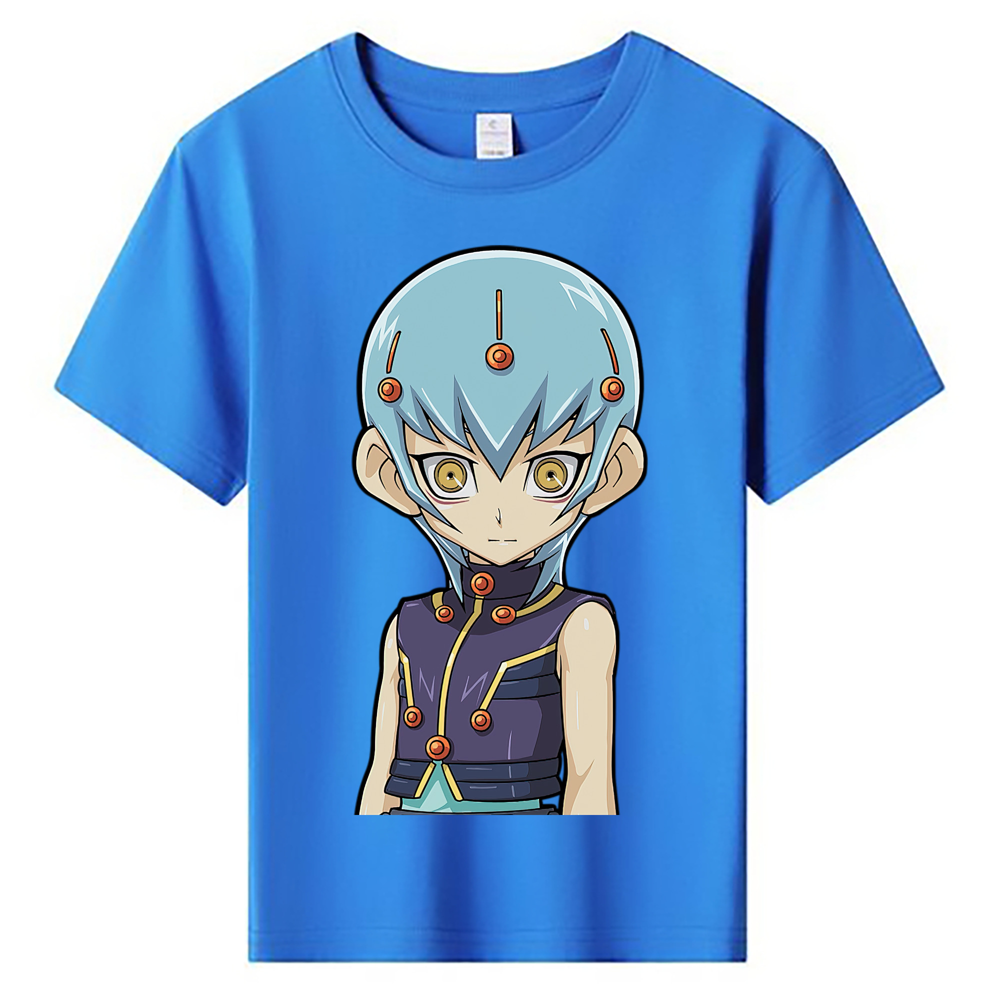 （画像用） 遊☆戯☆王 Yu-Gi-Oh! 綿100％キッズTシャツ（フロントプリント）